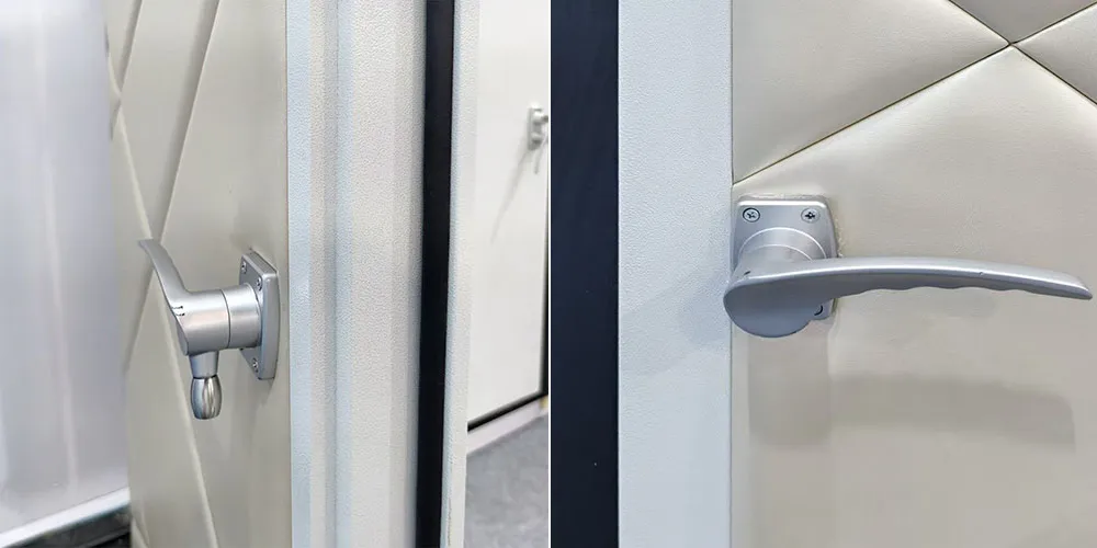 air-tight handle