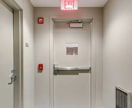 Metal door