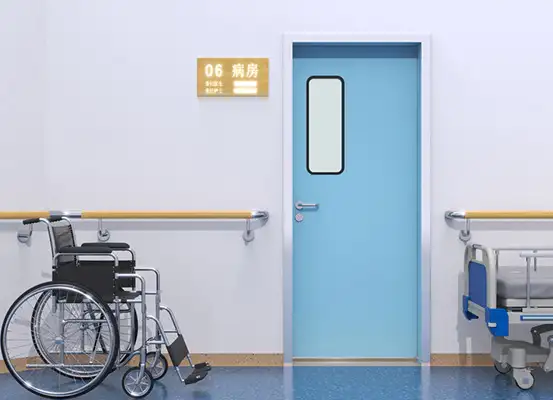 hospital door
