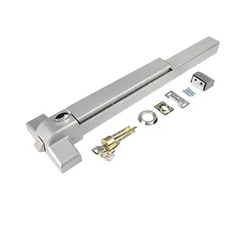 PB01 UL&CE Galvanized steel paint Silver 3 hour fire rate push bar