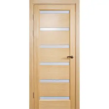 Black wooden 4 panel shaker interior door with glass