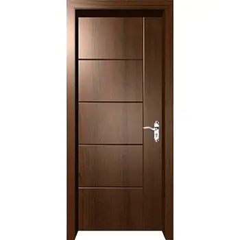 Teak veneer wooden interior 20 minutes fire rating wood door