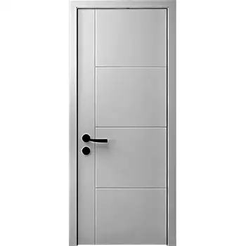 whiter paint grooved internal 20 minute fireproof wooden doors