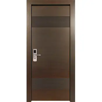 Hotel guestroom UL listed 45 minute fireproof wood door