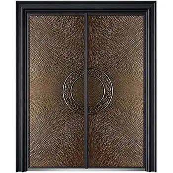 ACD09 villas exterior main entrance classic armored security aluminum-casting door