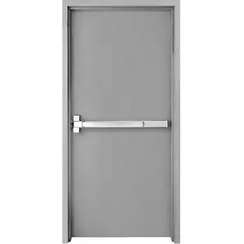 Commerical UL listed 120 min steel fire exit sign door with push bar