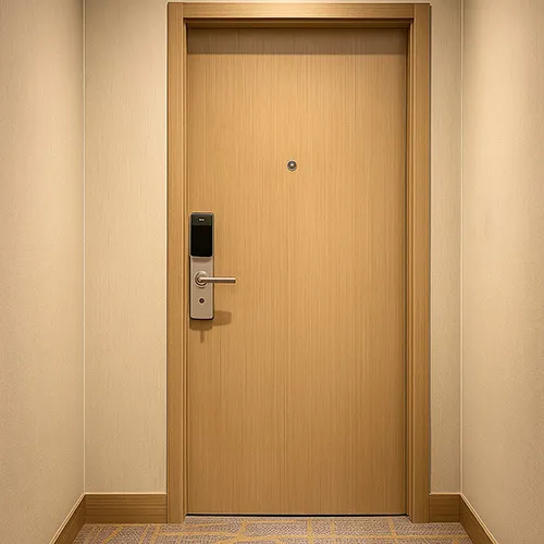 STC45 sound-proofing Steel hotel bedroom door