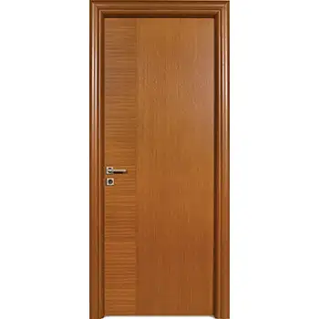 Interior bedroom Quarter-cut veneer wood plywood flush door