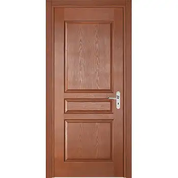 RPD26 house Interior room brown oak veneer painted 3 panel MDF hollow core door