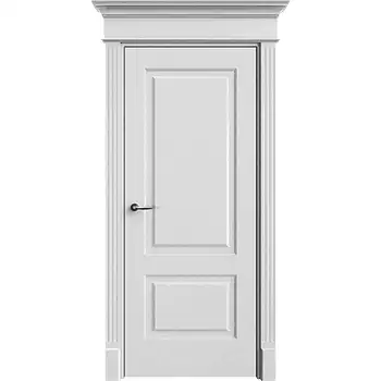 RPD33 Residential Interior room white painted 2 panel MDF hollow core door