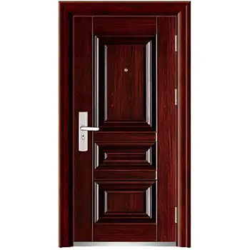 Exterior home guard entry steel doors