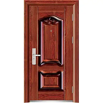 Residetial home 2 panel defender front steel door